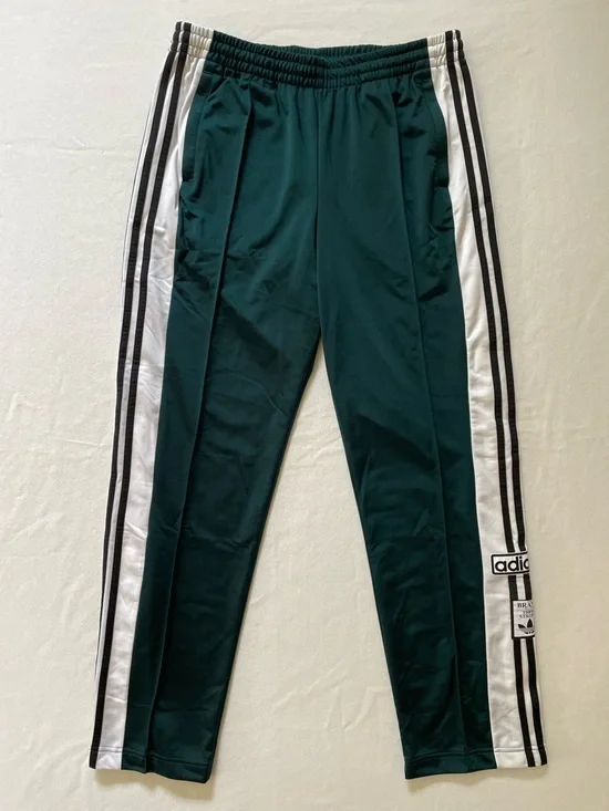 NWOT adidas Adibreak Track Pants Aurora Ivy Black Large - Picture 5 of 11